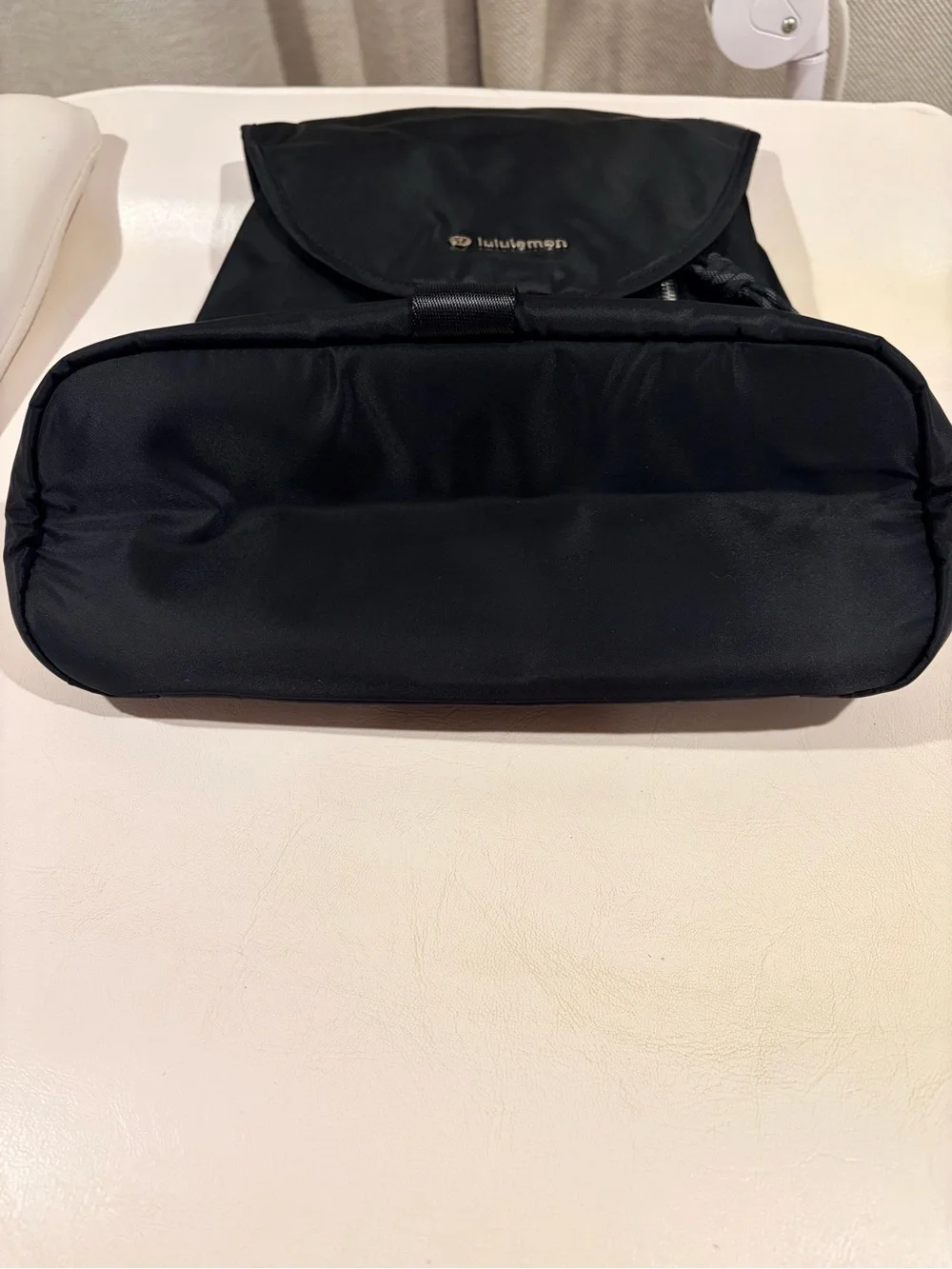 lululemon athletica Black Men's Roll-Top Backpack with Front Buckle